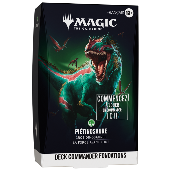 MTG Deck Commander : Fondations : Piétinosaure [EN]