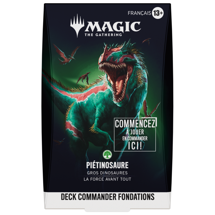 MTG Deck Commander : Fondations : Piétinosaure [EN]