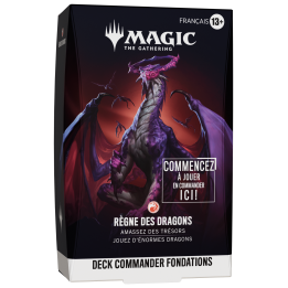 MTG Deck Commander : Fondations : Règne des dragons [EN]