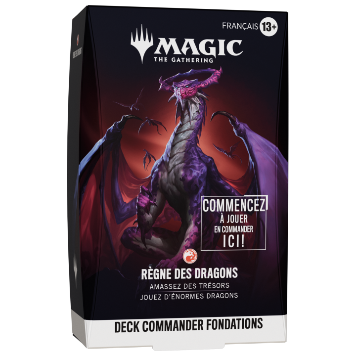 MTG Deck Commander : Fondations : Règne des dragons [EN]