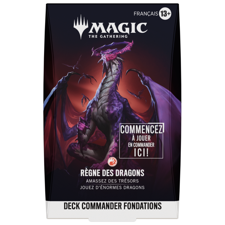 MTG Deck Commander : Fondations : Règne des dragons [EN]