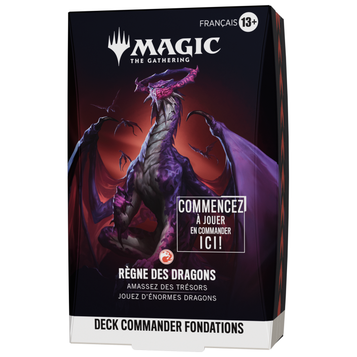 MTG Deck Commander : Fondations : Règne des dragons [EN]