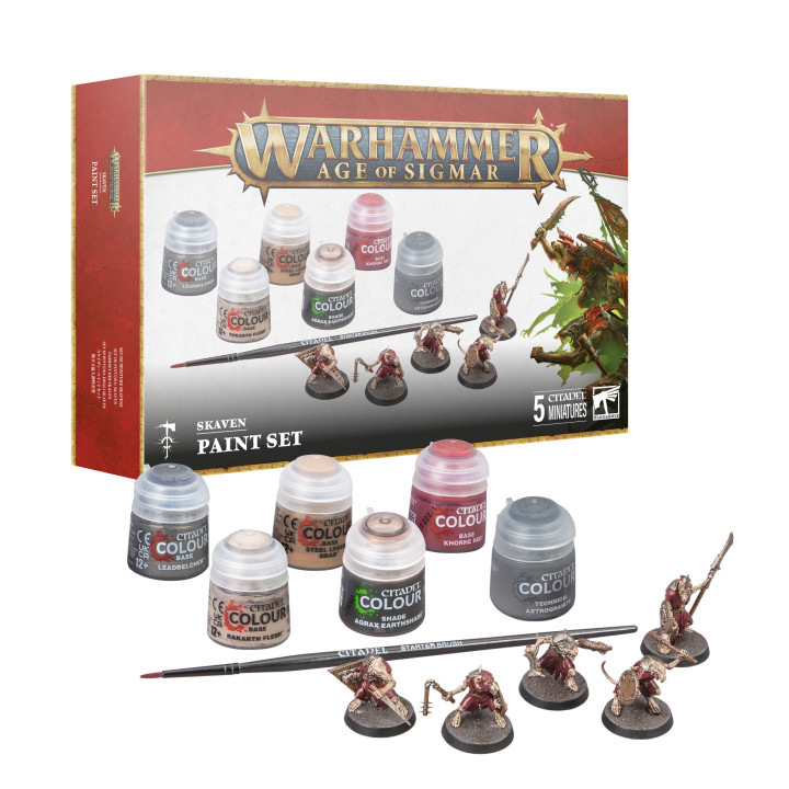 Citadel – Set de peinture Skaven (Age of Sigmar)