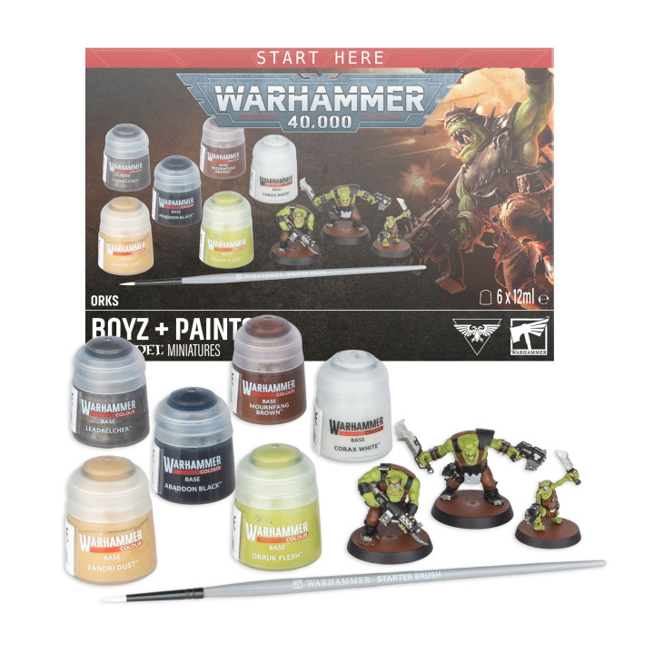 Citadel – Set de peinture Orks (Warhammer 40,000)