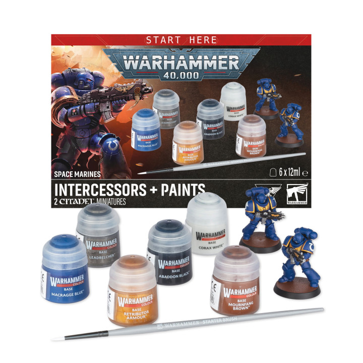 Citadel – Set de peinture Space Marines (Warhammer 40,000)