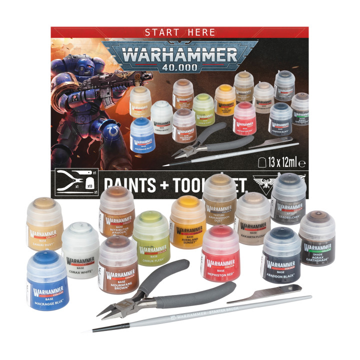 Citadel – Set Peintures et Outils (2026)