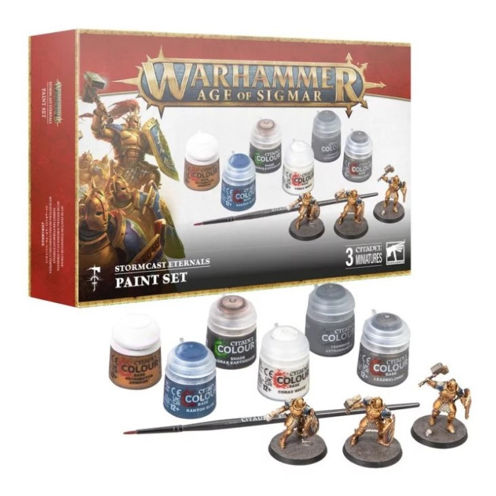 Citadel – Set de peinture Stormcast Eternals (Age of Sigmar)