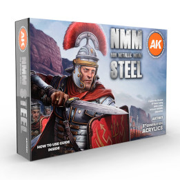 AK Interactive – Set Non Metallic Metal : Steel (3Gen)