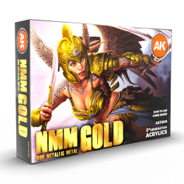 AK Interactive – Set Non Metallic Metal : Gold (3Gen)