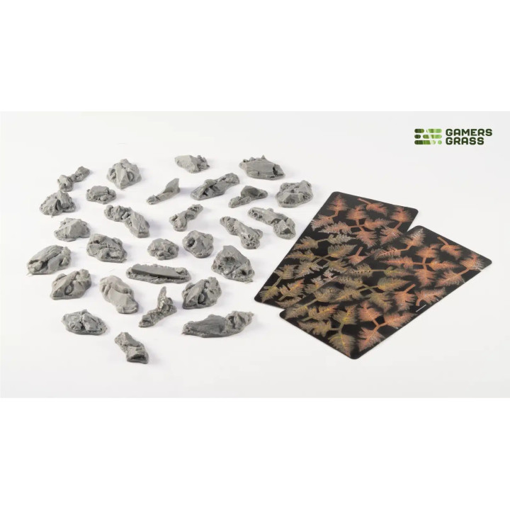 Gamers Grass – Basing Box Golden Autumn Glade