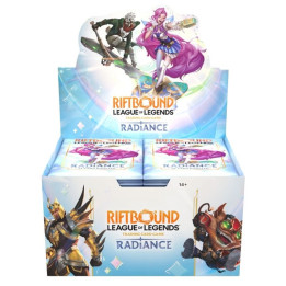 League Of Legends Riftbound : Radiance Display de 24 boosters [FR]