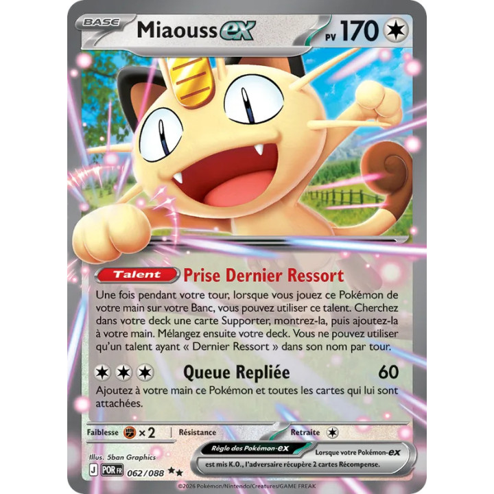 Miaouss-ex – Équilibre Parfait n° 062 – Français