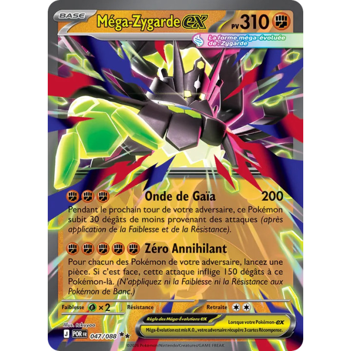 Méga-Zygarde-ex – Équilibre Parfait n° 047 – Français
