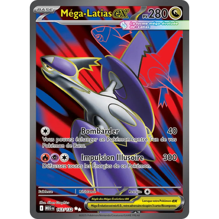 Méga-Latias-ex – Méga-Évolution n° 163 – Français