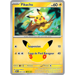 Pikachu – 30ᵉ Anniversaire n° 041 – Français