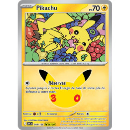 Pikachu – 30ᵉ Anniversaire n° 048 – Français