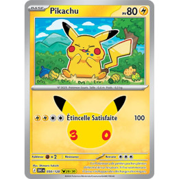 Pikachu – 30ᵉ Anniversaire n° 050 – Français