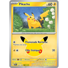 Pikachu – 30ᵉ Anniversaire n° 045 – Français