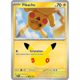Pikachu – 30ᵉ Anniversaire n° 026 – Français