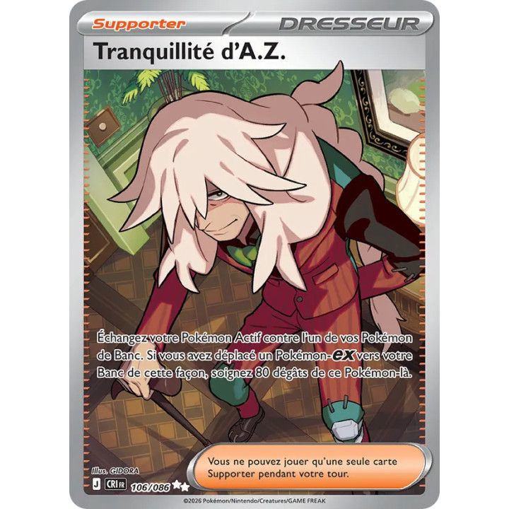 Tranquillité d'A.Z. – Chaos Ascendant n° 106 – Français