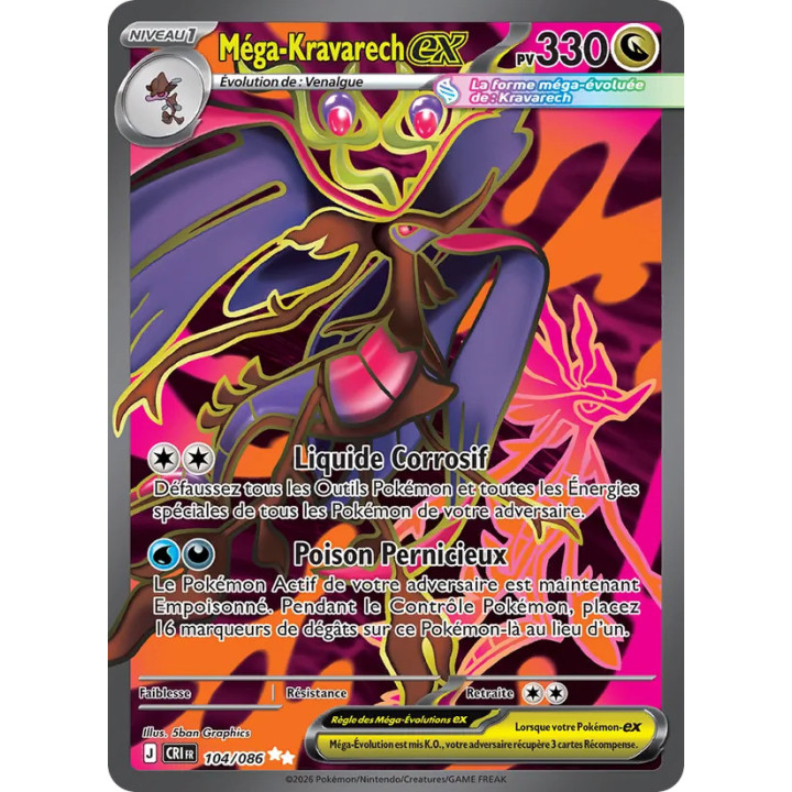 Méga-Kravarech-ex – Chaos Ascendant n° 104 – Français