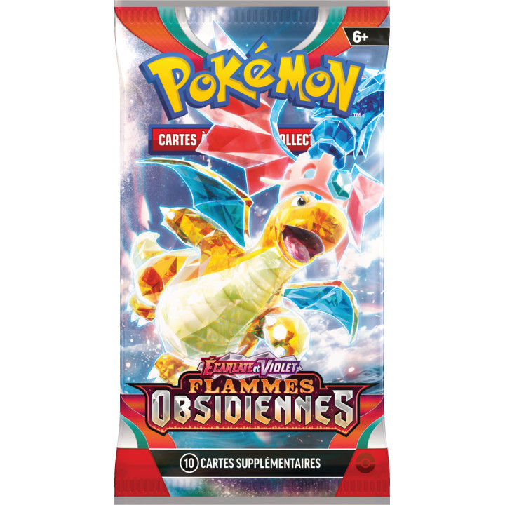 Booster Pokémon Écarlate & Violet – Flammes Obsidiennes [FR]