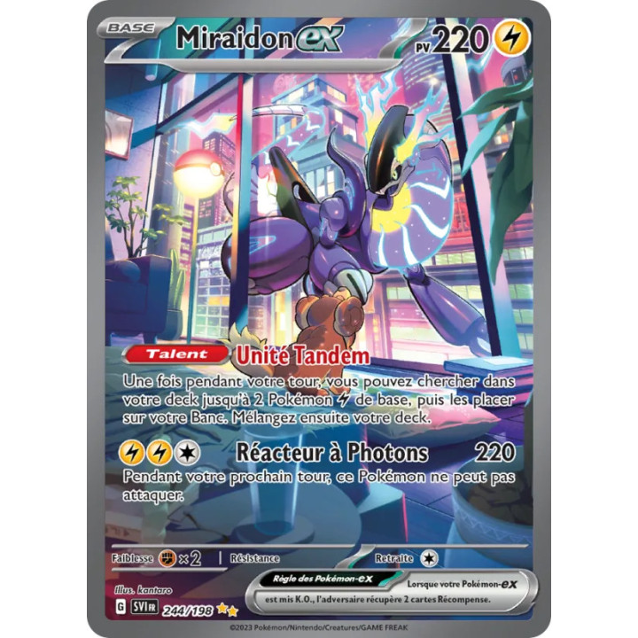 Miraidon-ex – Écarlate et Violet n° 244 – Français