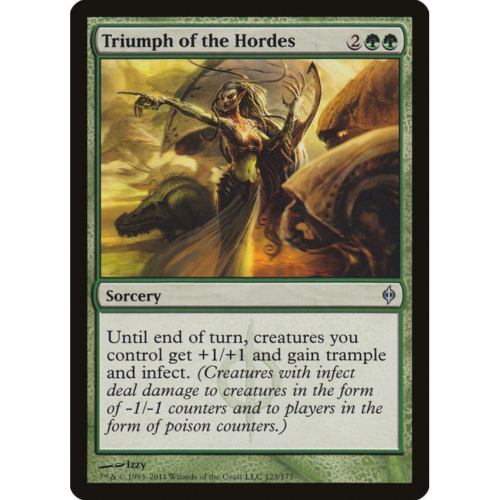 Triomphe des hordes – New Phyrexia n° 123 – Français