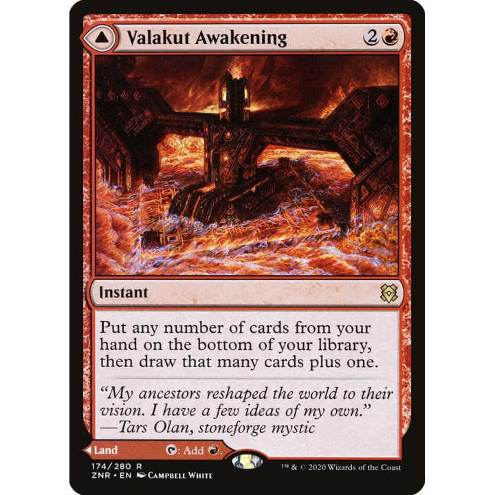 Éveil de Valakut – Zendikar Rising n° 174 – Français