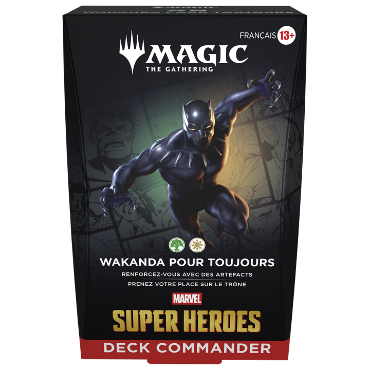 MTG Deck Commander - Wakanda pour toujours