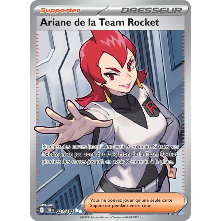 Ariane de la Team Rocket – Rivalités Destinées n° 224 – Français