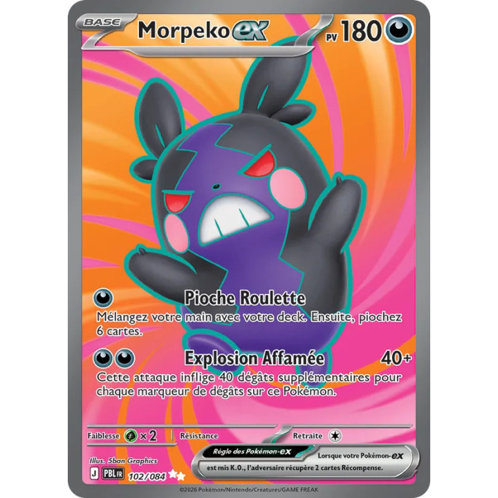 Morpeko-ex – Nuit Noire n° 102 – Français