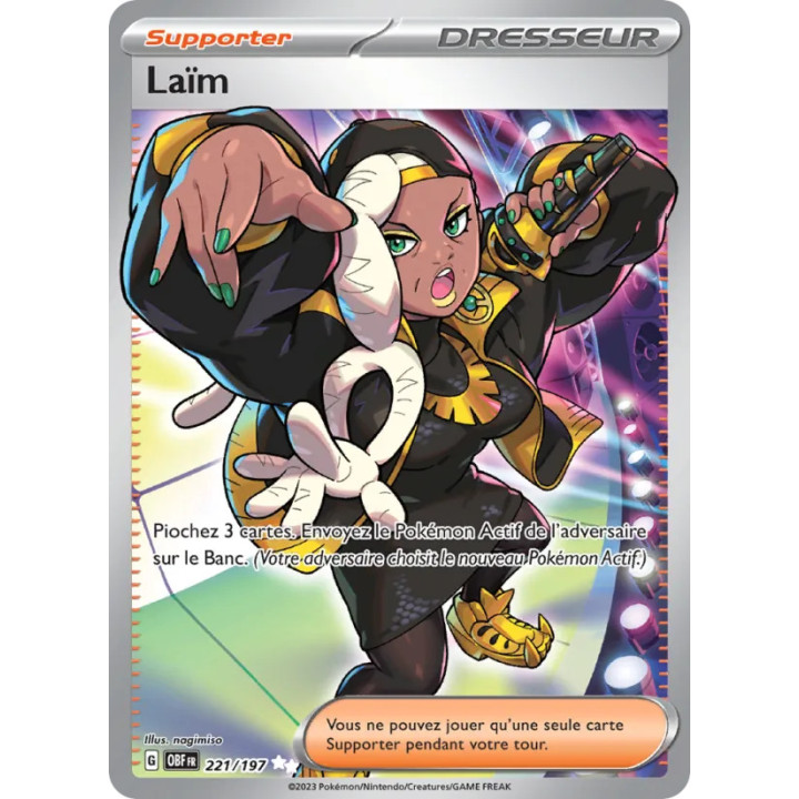Laïm – Flammes Obsidiennes n° 221 – Français