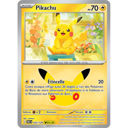 Pikachu – 30ᵉ Anniversaire n° 025 – Français