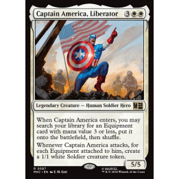 Captain America, libérateur – Marvel Super Heroes Commander n° 587 – Français