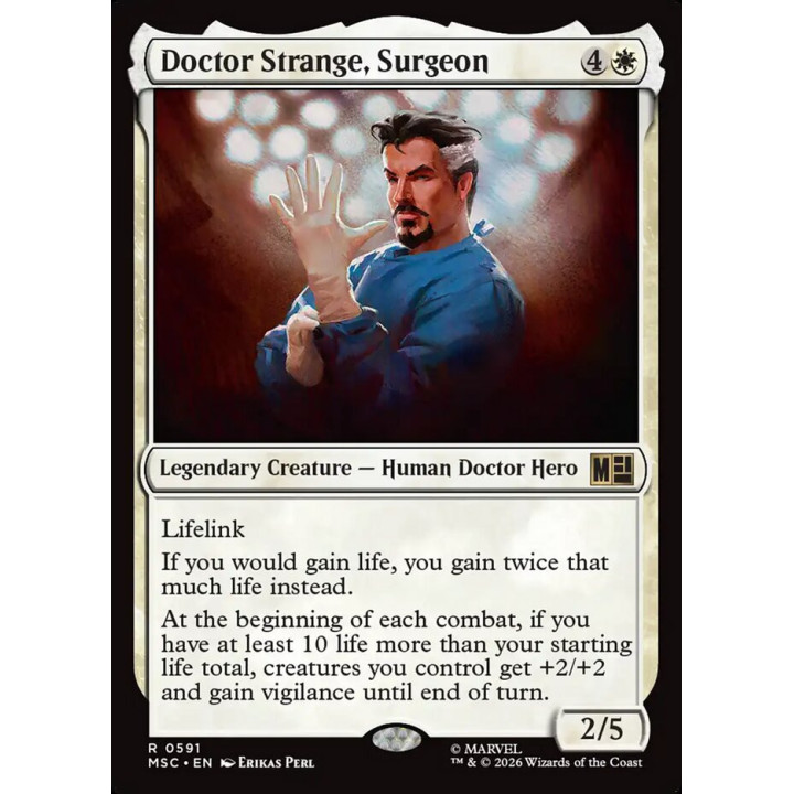 Docteur Strange, chirurgien – Marvel Super Heroes Commander n° 591 – Français
