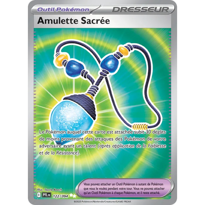 Amulette Sacrée – Flammes Fantasmagoriques n° 122 – Français