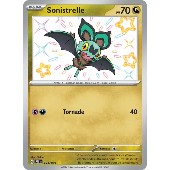 Sonistrelle – Destinées de Paldea n° 194 – Français
