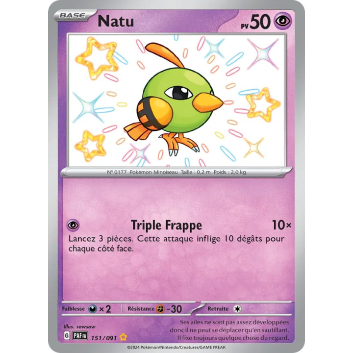 Natu – Destinées de Paldea n° 151 – Français