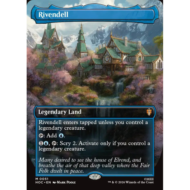 Fondcombe – The Hobbit Eternal n° 0091 – Surge Foil – Français