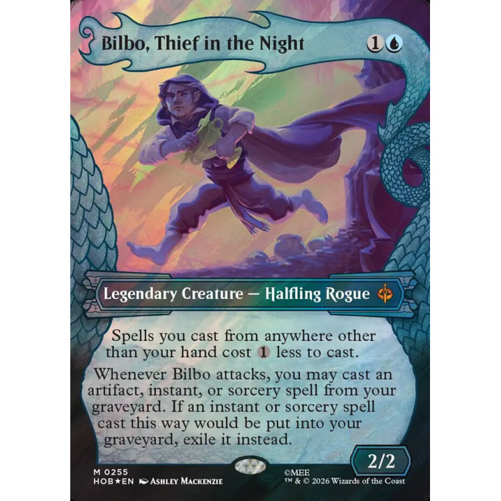 Bilbo, Thief in the Night – The Hobbit n° 255 – Surge Foil – Français