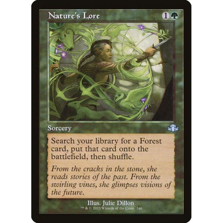 Sapience naturaliste – Dominaria Remastered n° 346 – Français