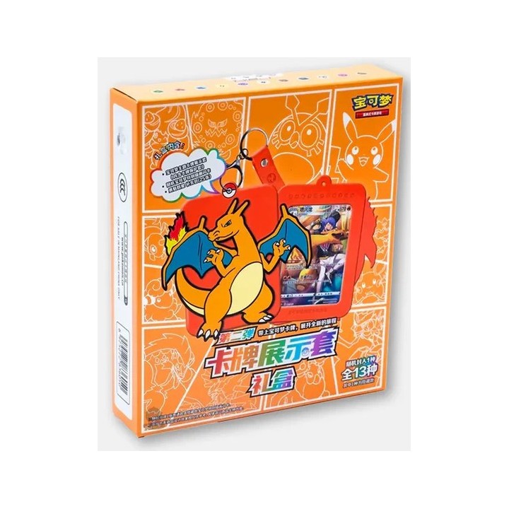 Pokemon - Boîte mystère Porte-Clés Cadre Surprise Collection Dracaufeu [CN]