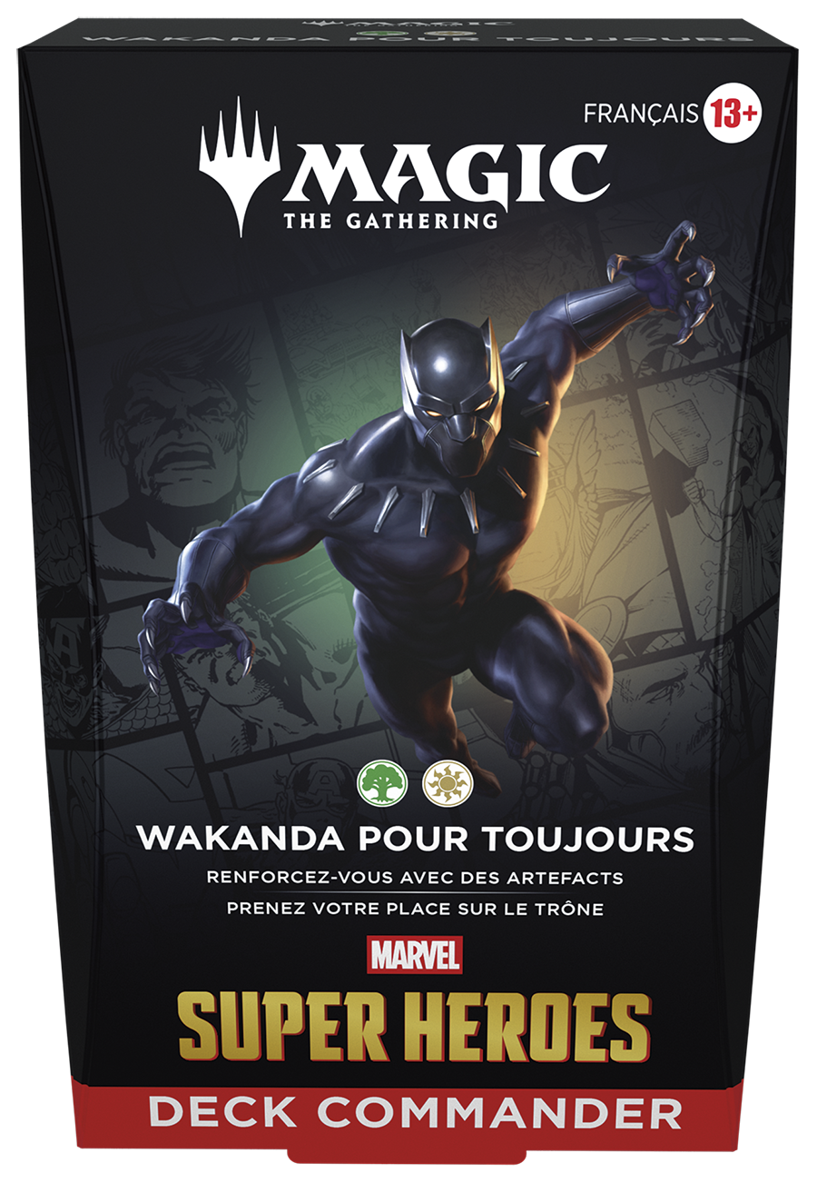 MTG Deck Commander - Wakanda pour toujours