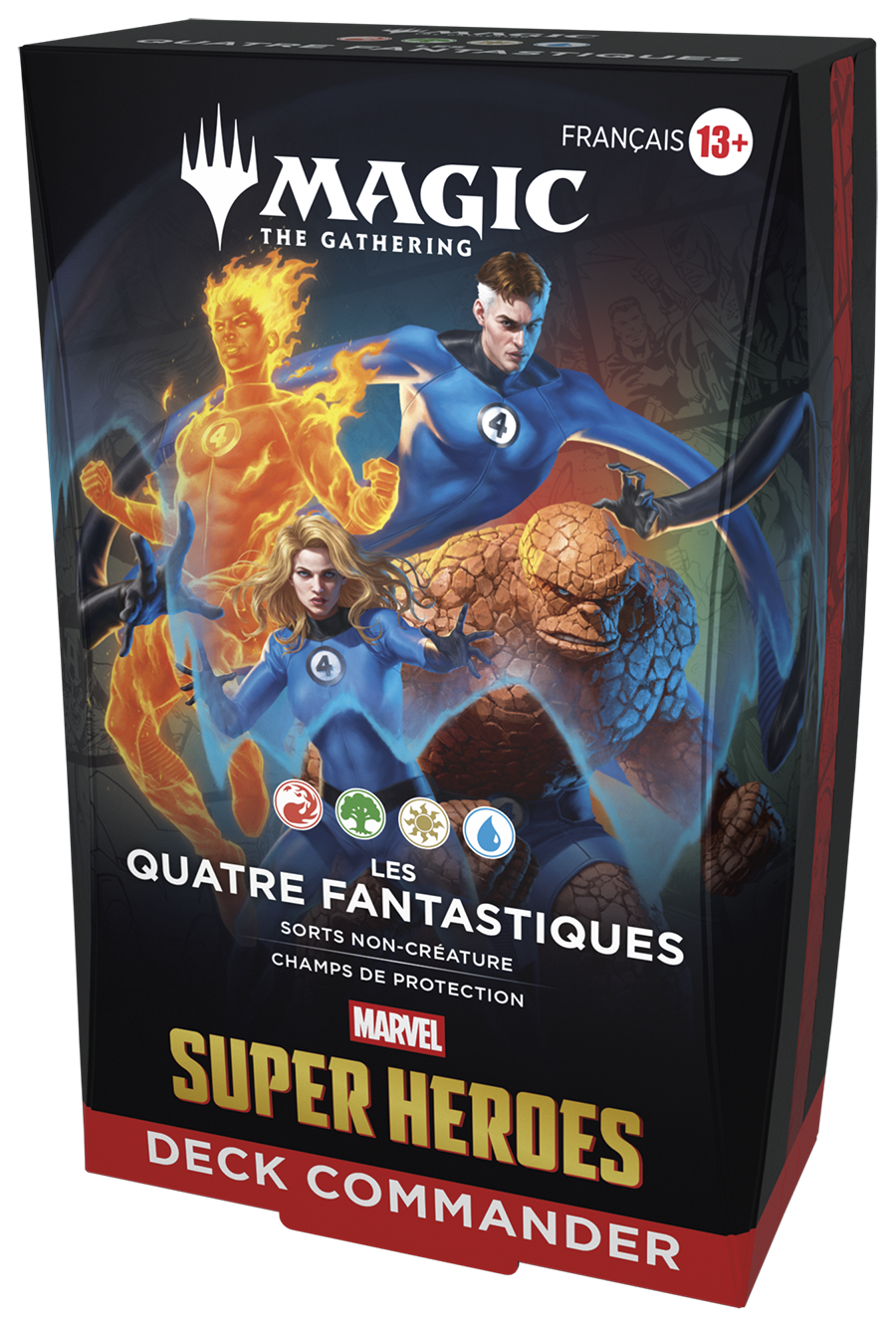 MTG Deck Commander - Quatre Fantastiques