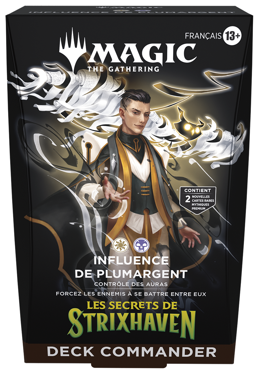 MTG Deck Commander - Influence de Plumargent